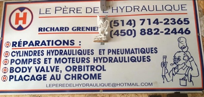 Enseigne Le Père de l’Hydraulique